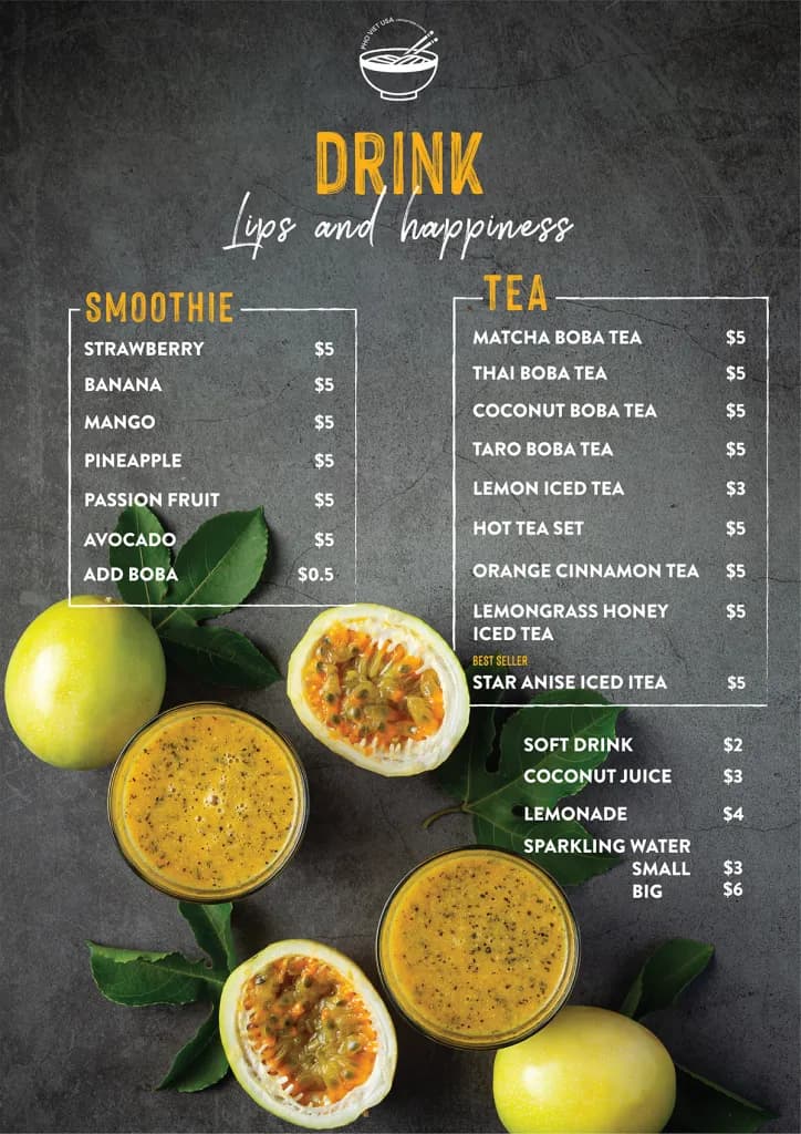 Thiết kế MENU 3